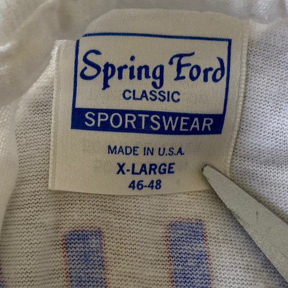 Van Halen Vintage Monsters of Rock Tour 1988 Single Stitch T-Shirt White sz XL - Picture 9 of 9